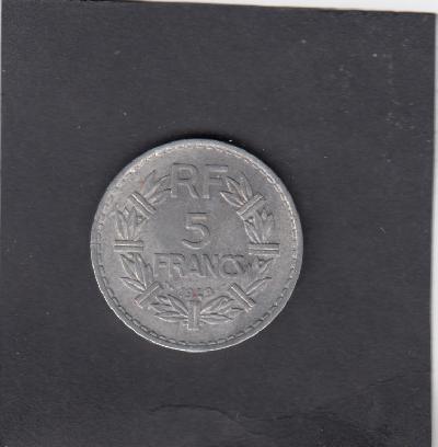 Beschrijving: 5 Franc  